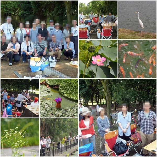 水元公園で撮影会とBBQの懇親会